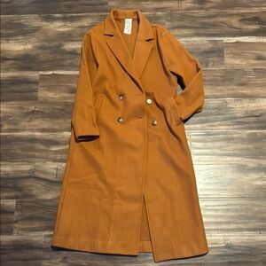 LIKE NEW - Sadie and Sage Double-Breasted Coat - Size M